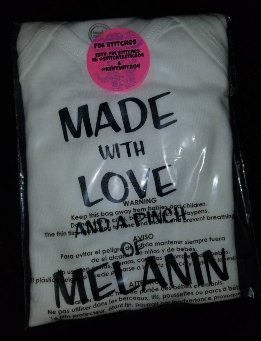 Image of Just a Pinch Baby Bib, Baby Onesie and/or Toddler Tee