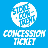 Concession Ticket for Stoke CON Trent 11