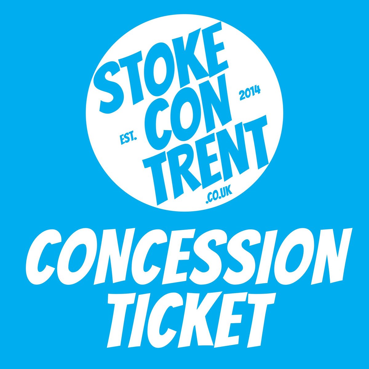 Concession Ticket for Stoke CON Trent 11 SCT11