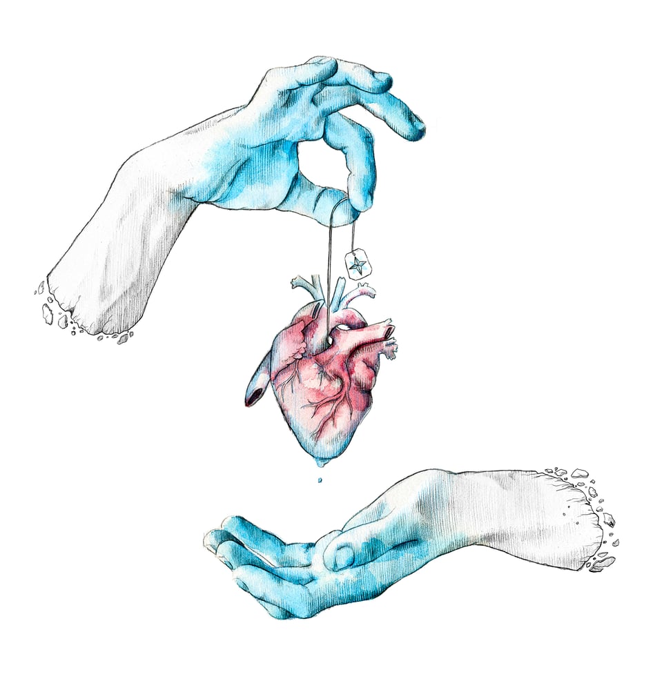 Image of · Cold Hands, warm heart ·