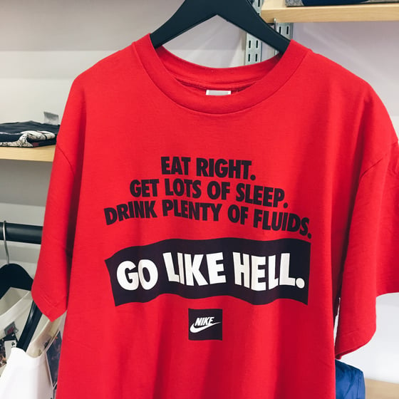 Image of Original Early 90’s Run Like Hell Tee.