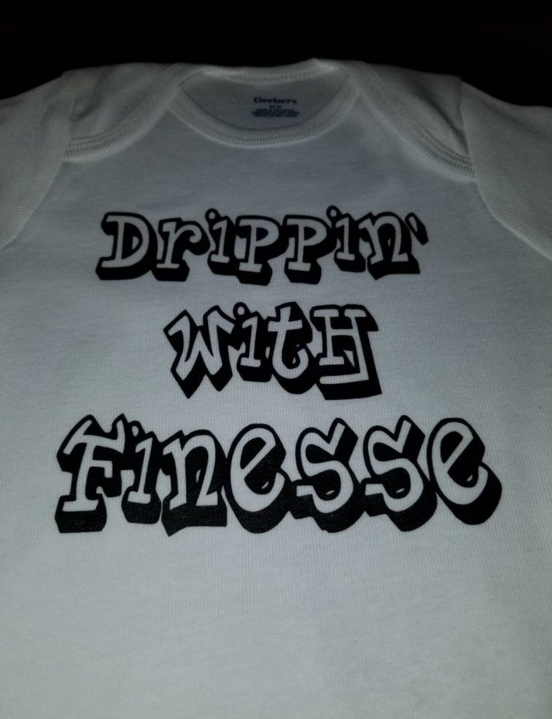 Image of Drippin with Finesse Baby Bib, Onesie and/or Tee