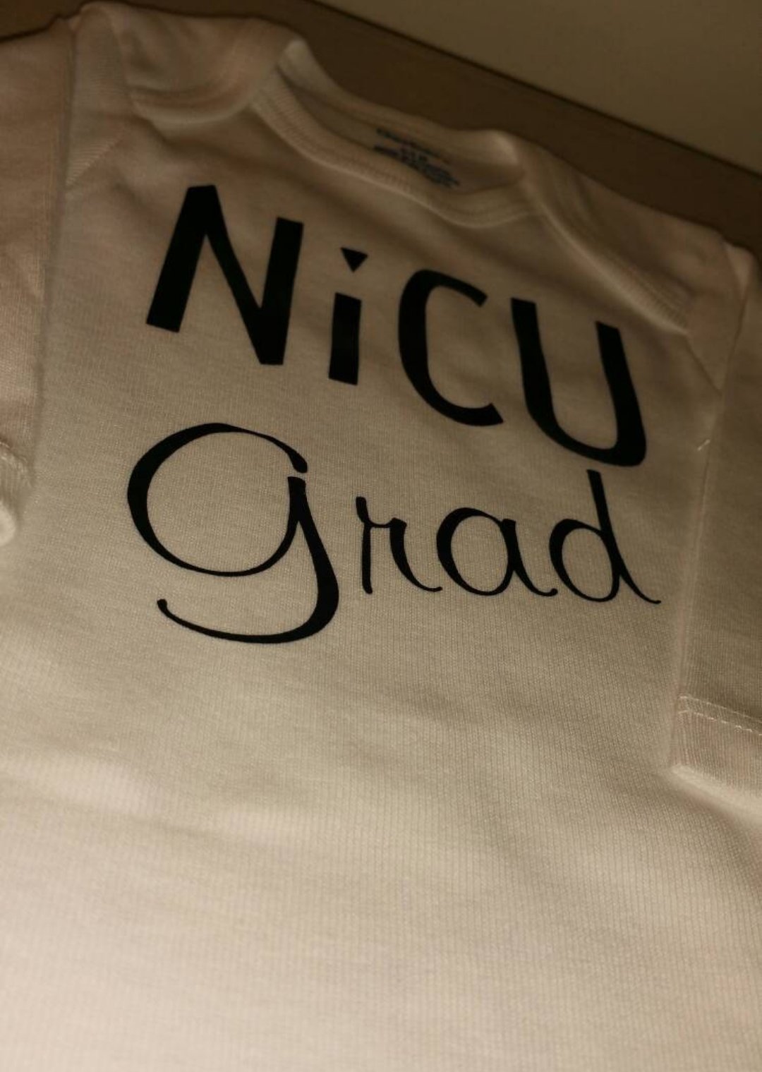 Image of NiCU Grad Baby Bib, Onesie and/or Tee