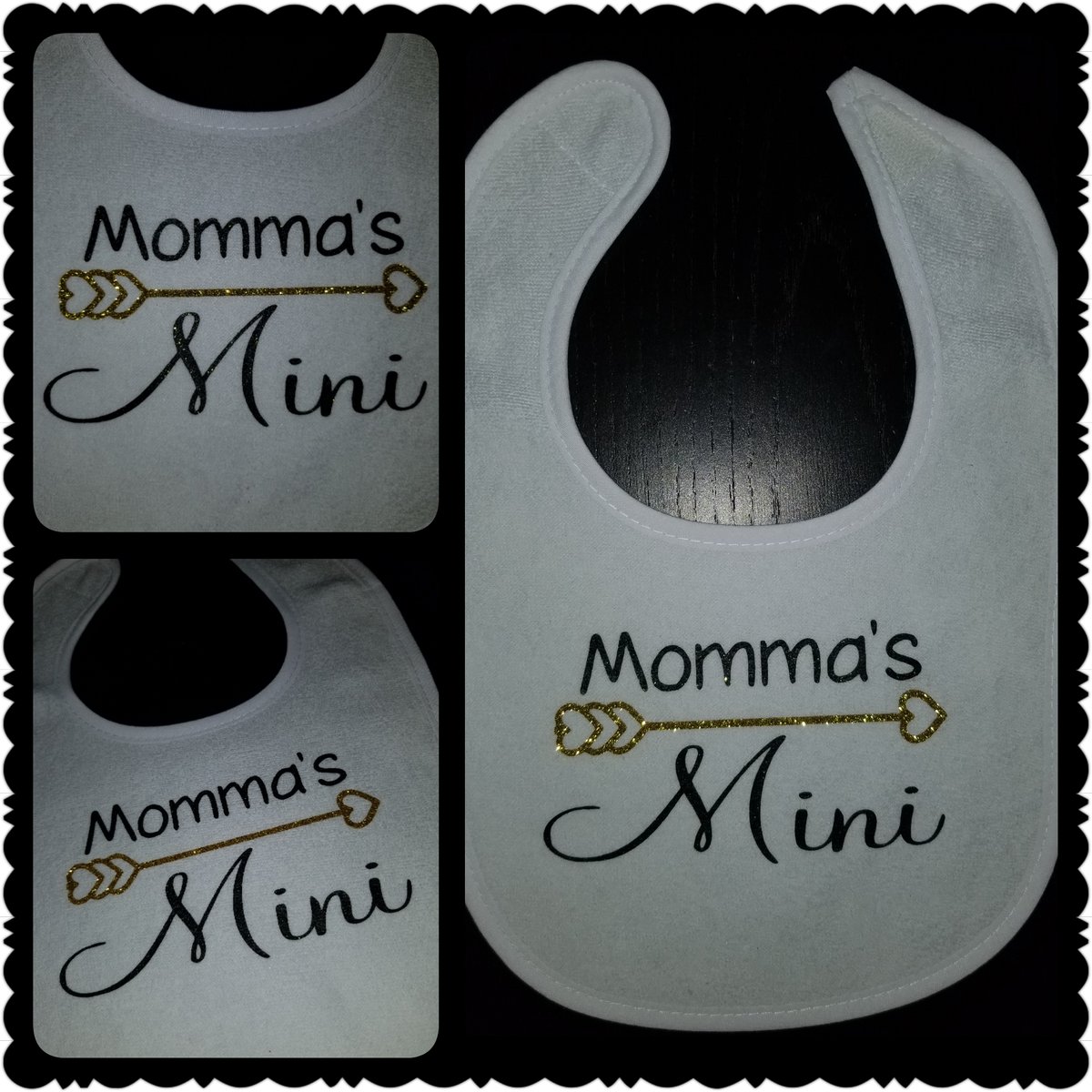 Image of Momma's Mini Baby Bib, Onesie and/or Tee