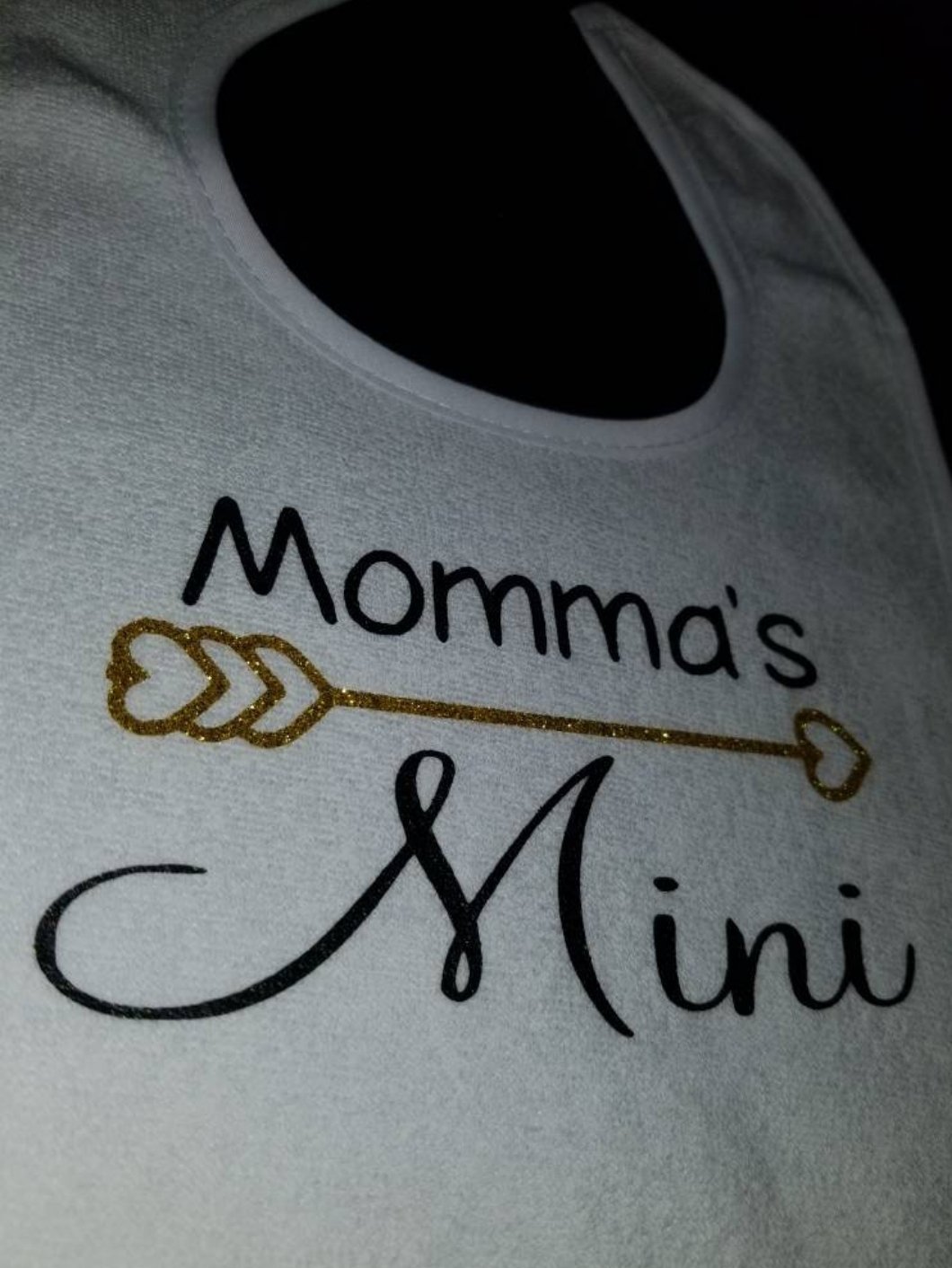 Image of Momma's Mini Baby Bib, Onesie and/or Tee