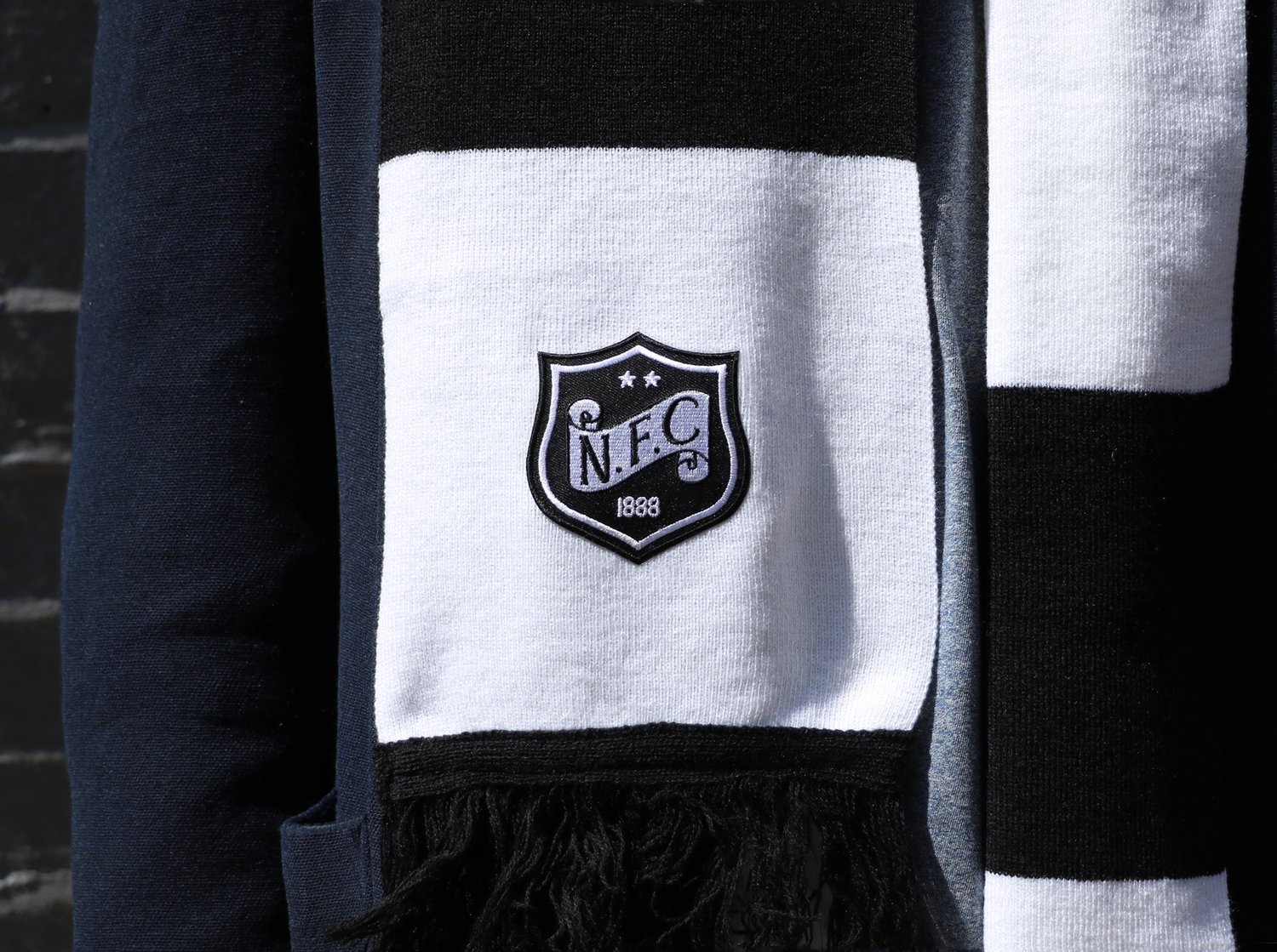 Image of Anniversary football scarf