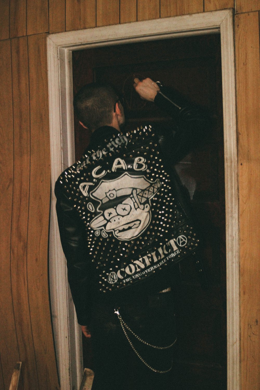 Image of Custom Moto Jacket Deposit