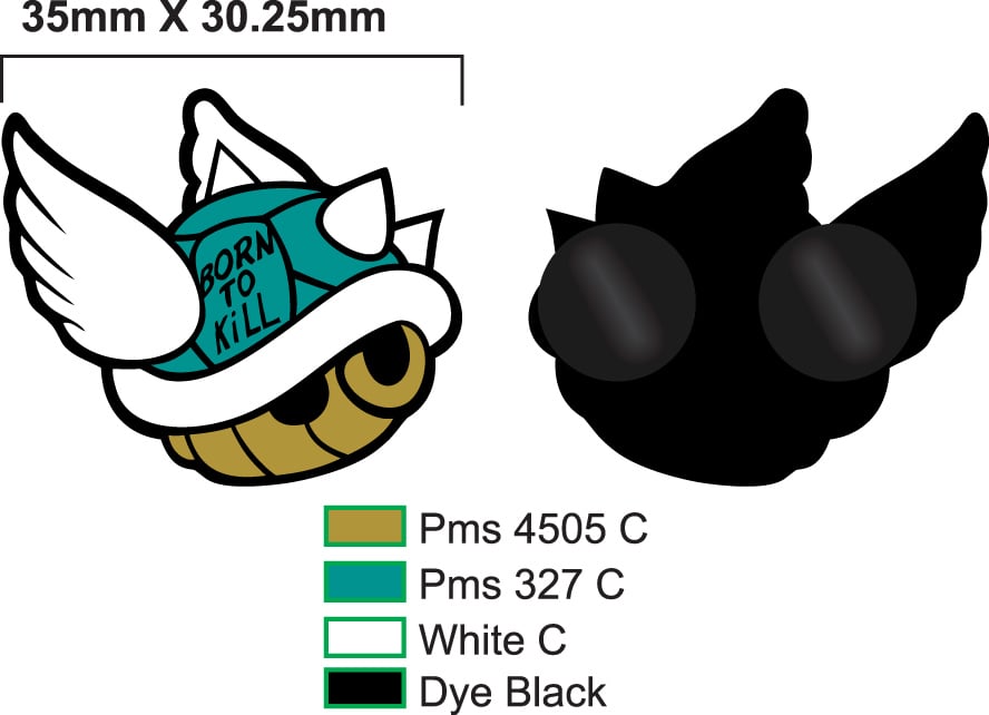 Image of KTWA Blue Shell Collectible Pin
