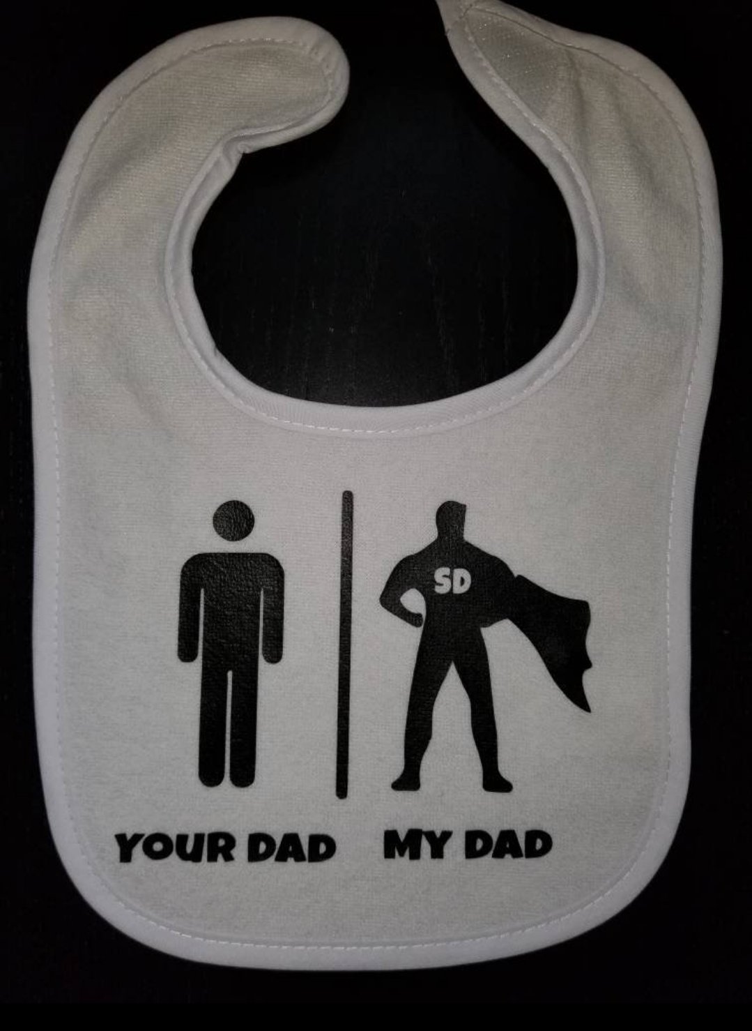 Image of Super Dad Baby Bib, Onesie and/Tee