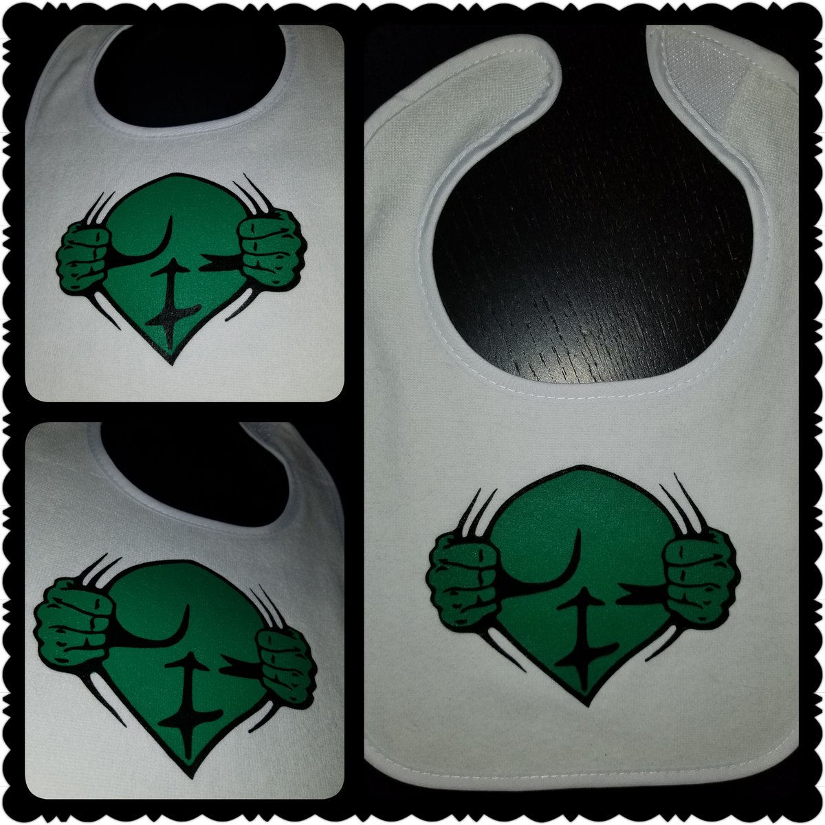 Image of Incredible Hulk Inspired Bib, Onesie and/or Tee