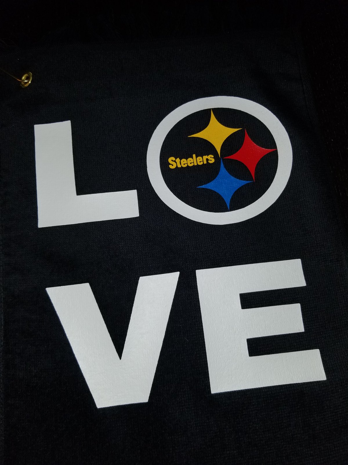Image of Steelers LOVE Rally Towel