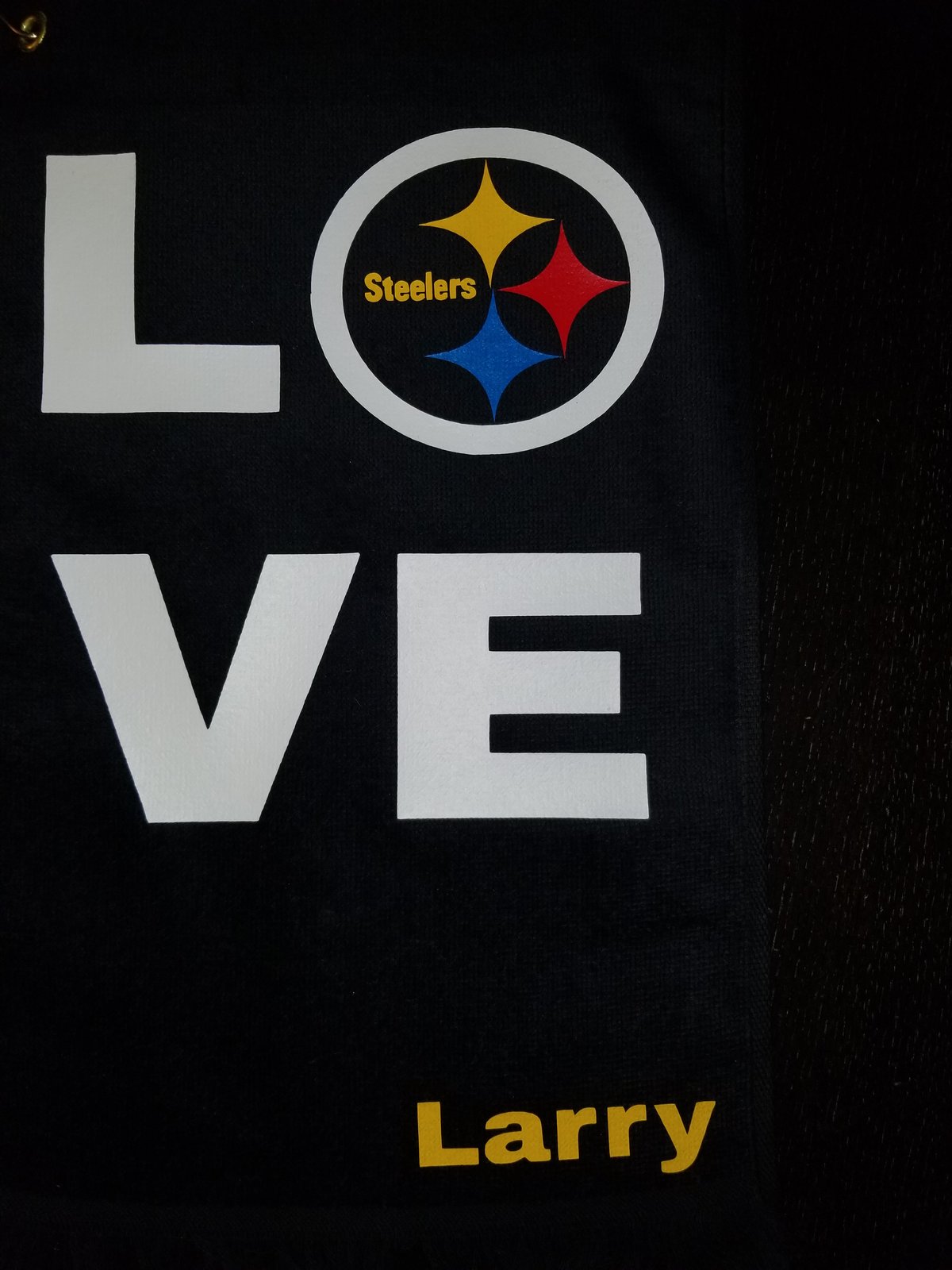 Image of Steelers LOVE Rally Towel