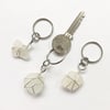 Cornish Sea Glass Keyring