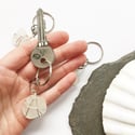 Cornish Sea Glass Keyring