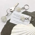 Cornish Sea Glass Keyring