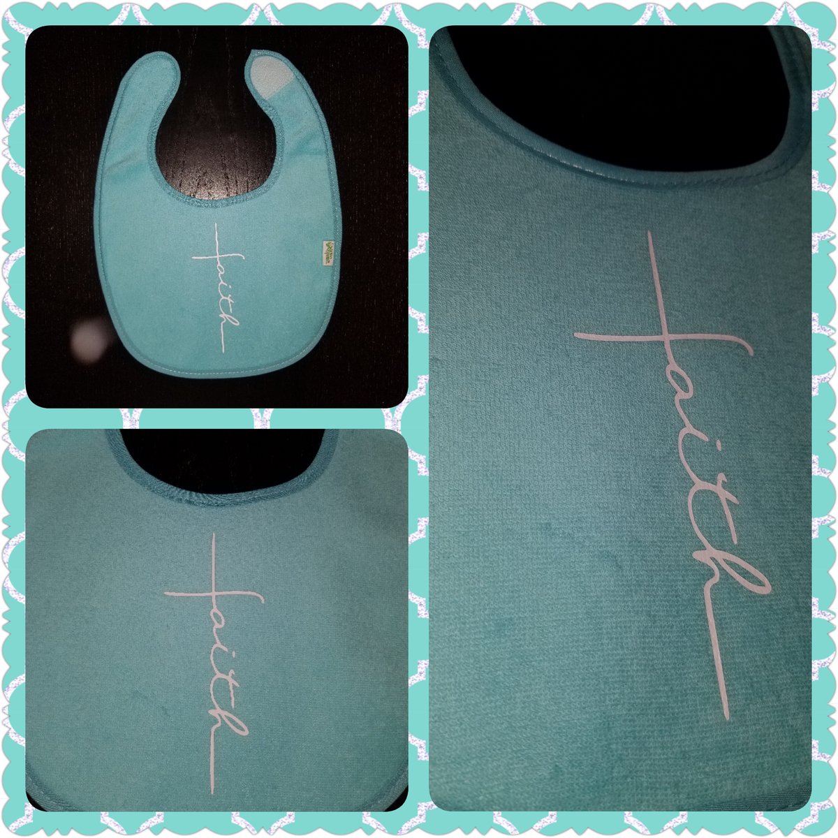 Image of Faith Baby Bib, Onesie and/or Tee