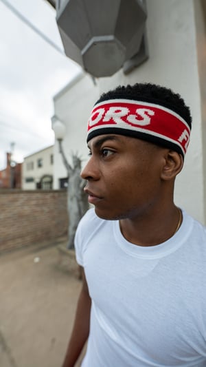 Image of Red FLAVORS headband