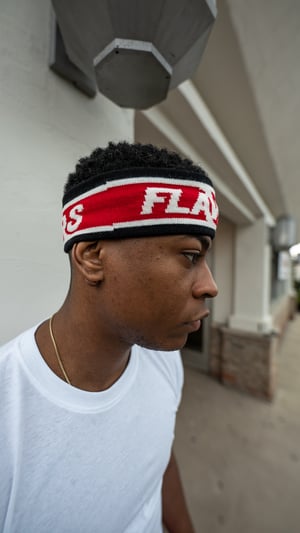 Image of Red FLAVORS headband
