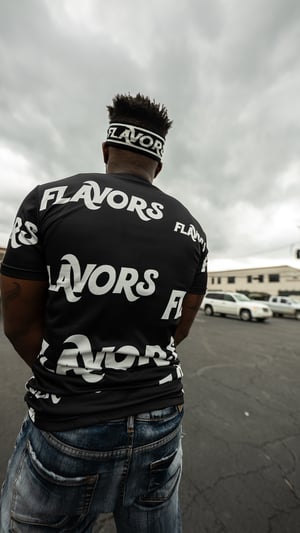 Image of Black FLAVORS Headband