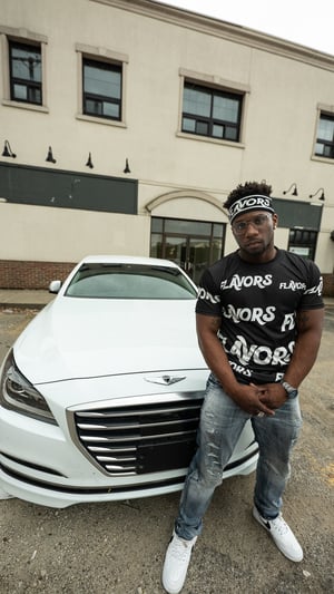 Image of Black FLAVS All Over Tee