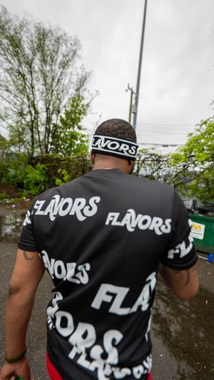 Image of Black FLAVS All Over Tee