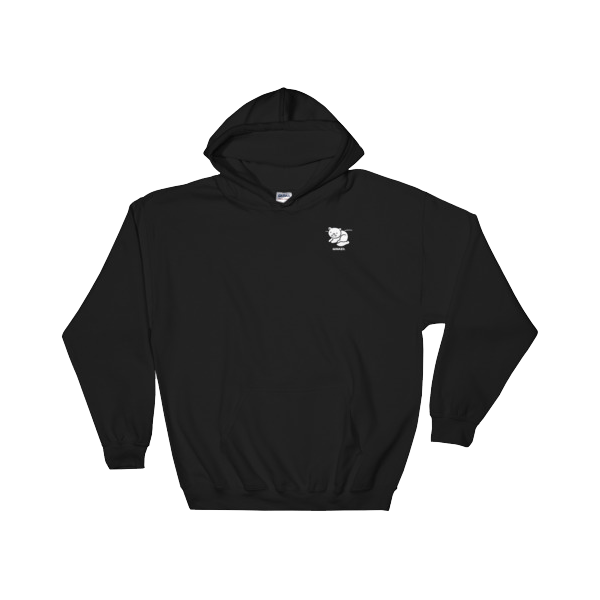 Image of LOU - BLACK NEEDAMEDIC HOODIE