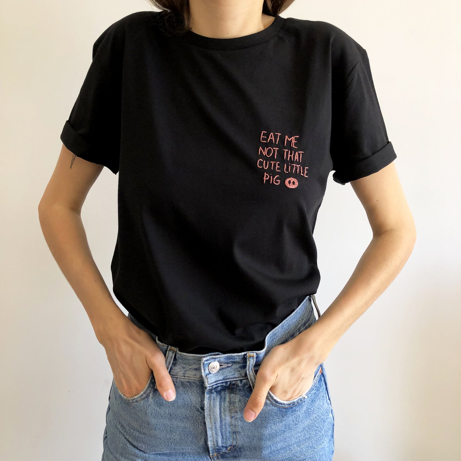 t shirt hand embroidery