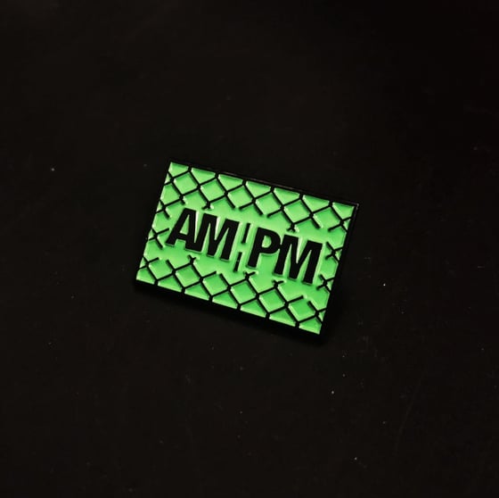 Image of AM:PM. ENAMEL:PIN.