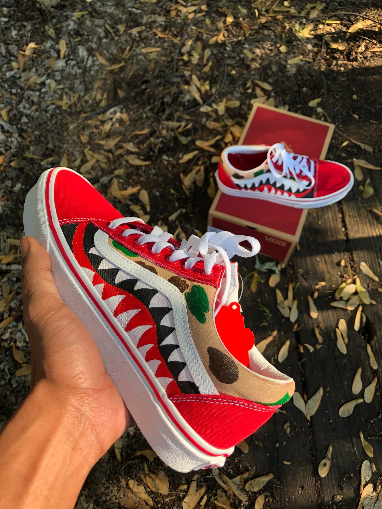 Image of Bape Vans 