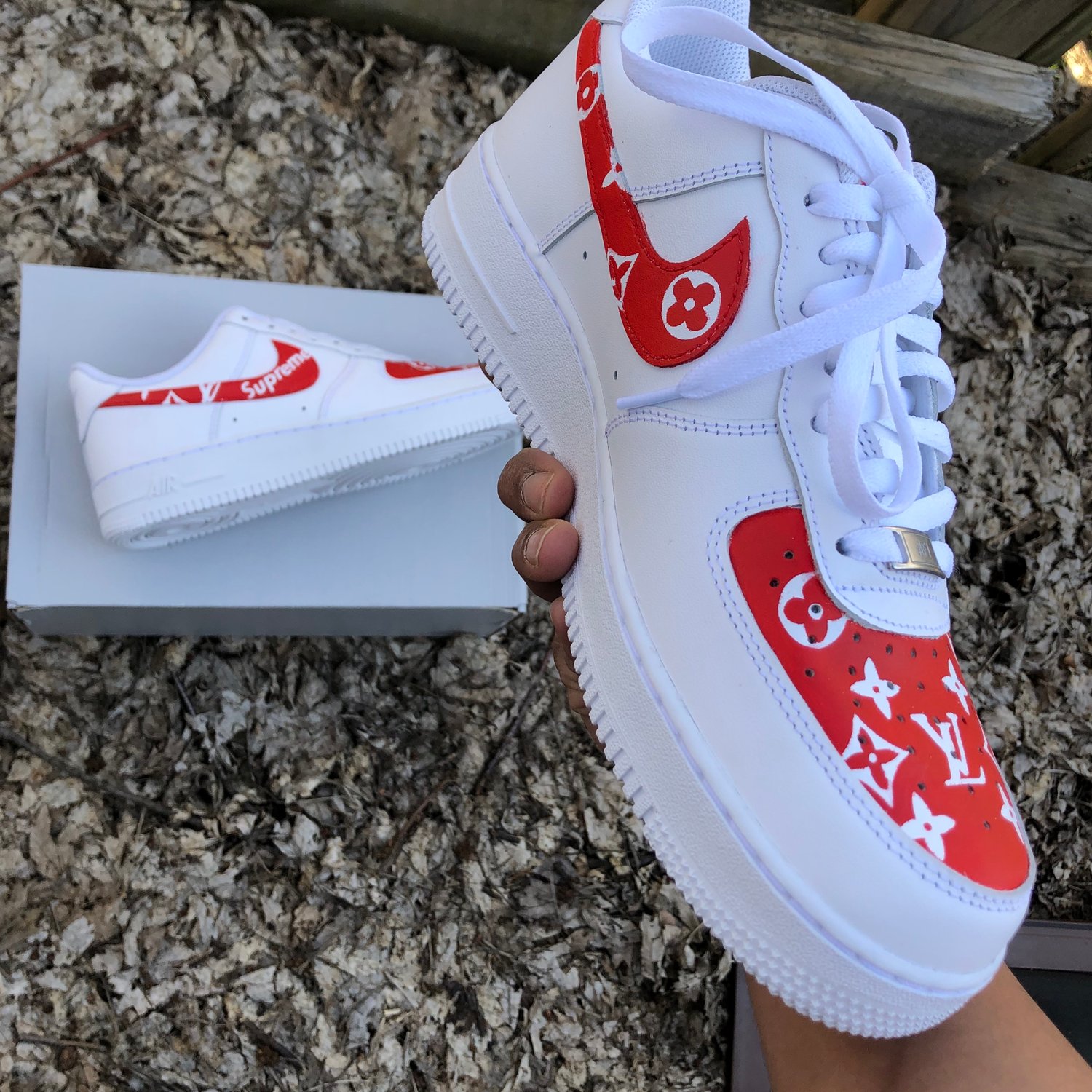 Supreme air 2024 force 1 lv