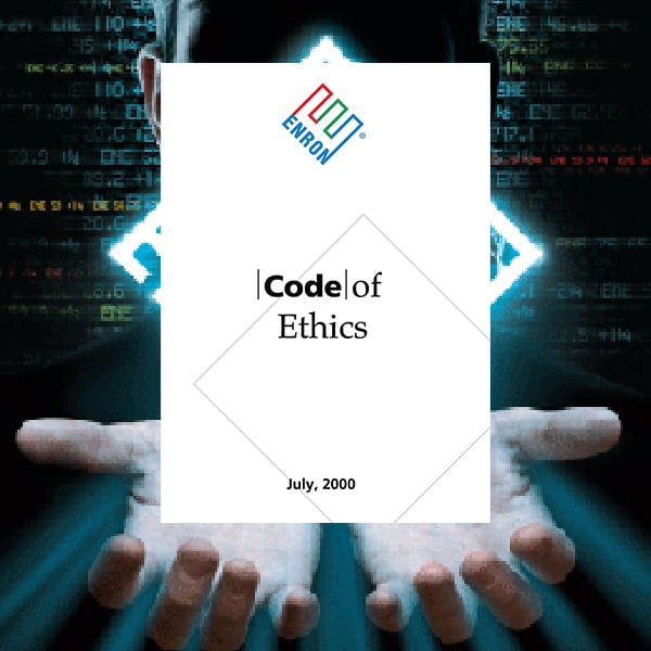 Image of enron "code of ethics, july, 2000"