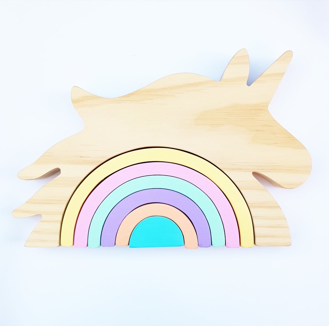 Image of Unicorn Rainbow Stacker
