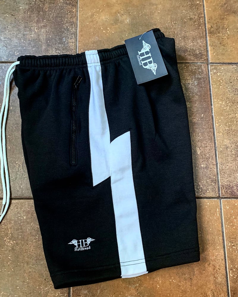 Image of HotBread Striker shorts set (black)