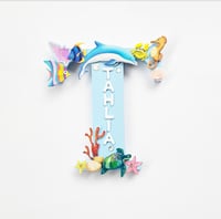 Image 2 of Girls UNDER THE SEA Personalised letters