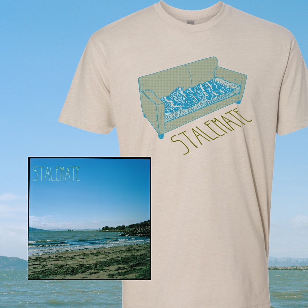 Image of Stalemate - The Heat Of The Sun LP + Sand Shirt Bundle