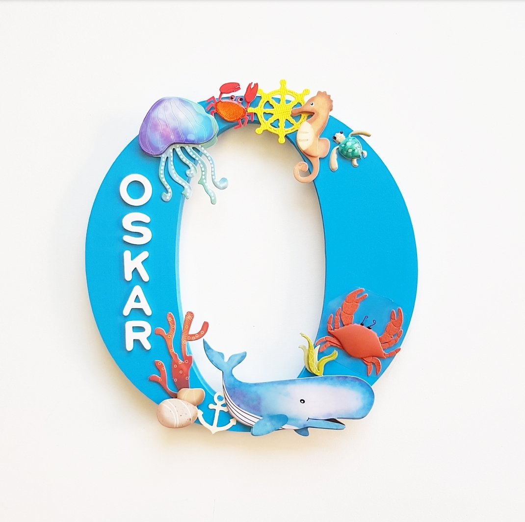 Image of Boys NAUTICAL/OCEAN Personalised Letters