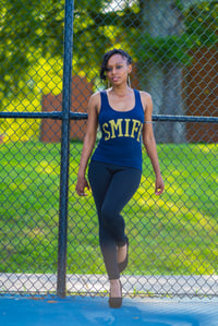 Image 2 of Gold Rush Cotton Spandex Tank