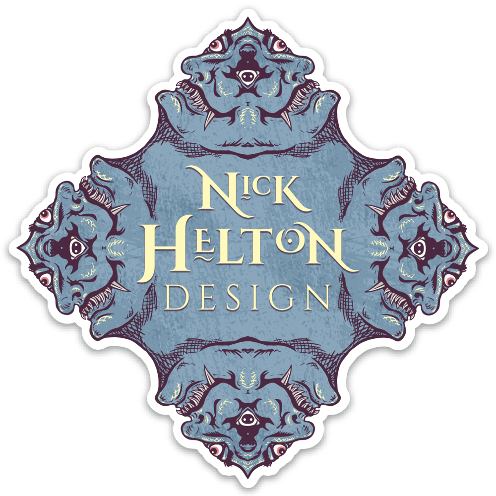 Image of Nick Helton Design Sticker