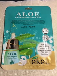 Aloe face mask