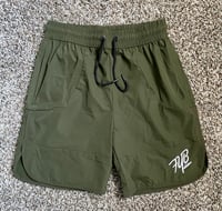 Image 1 of WOD SHORTS - MILITARY GREEN