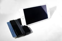Image 2 of Black Arcylic - FlexBand Wallet/Phone Stand/Card Holder