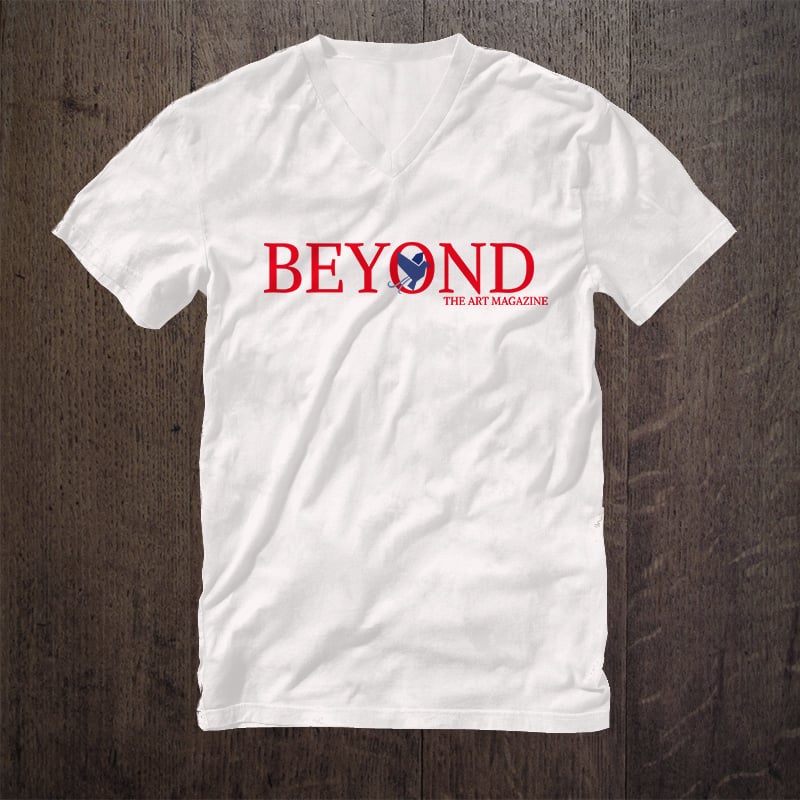 Beyond The Art Mens Vneck Mag Tee 