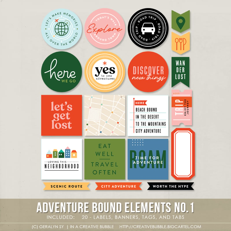 Image of Adventure Bound Elements No.1 (Digital)
