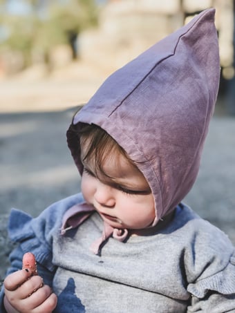 Image of Pixie Bonnet - Rose 