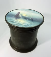 Image 1 of Royal Worcester Pewter Box by Raymond Rushton
