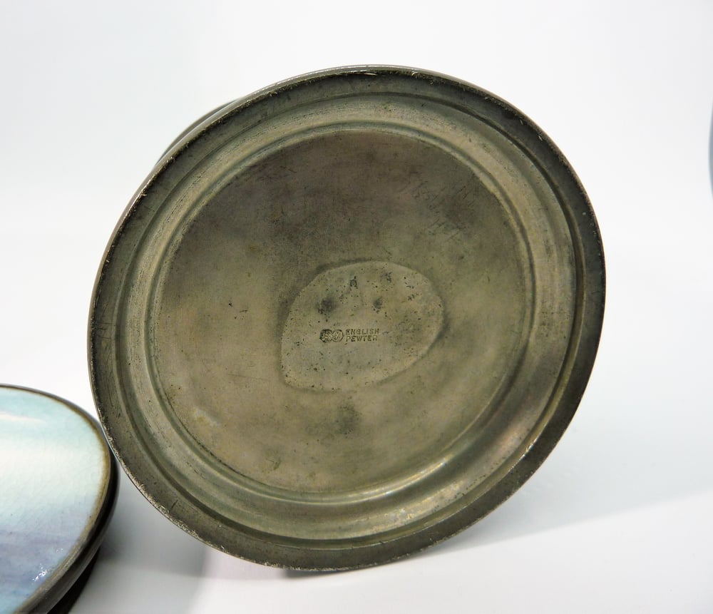 Image of Royal Worcester Pewter Box by Raymond Rushton