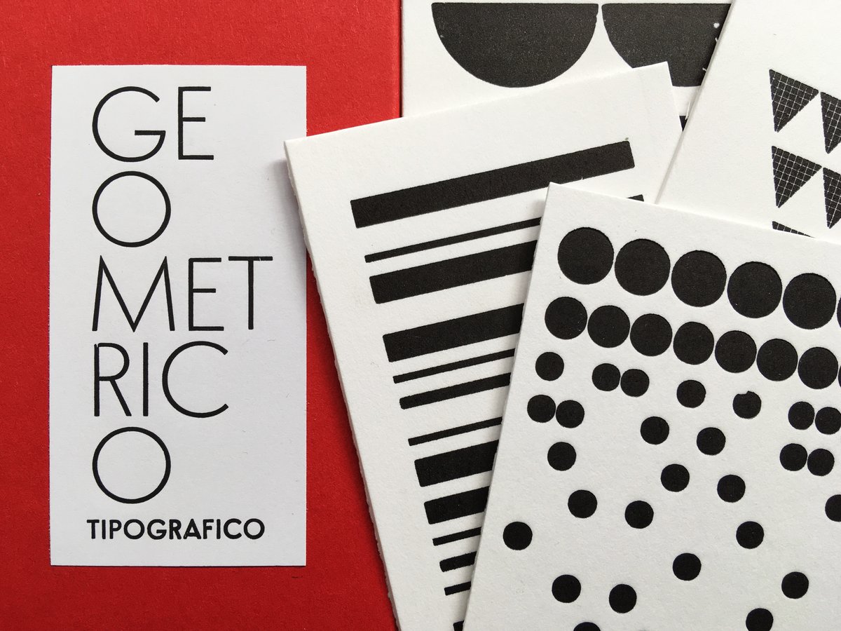 Image of GEOMETRICO TIPOGRAFICO
