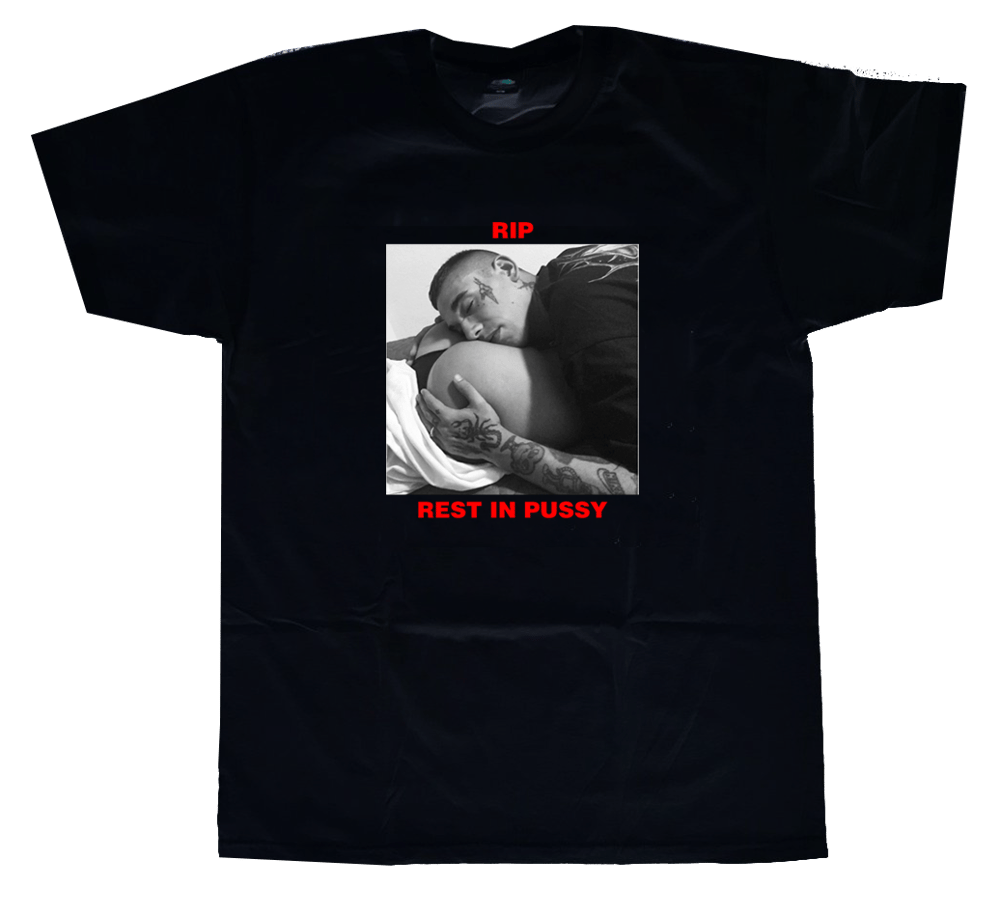 REST IN PUSSY BLACK TEE