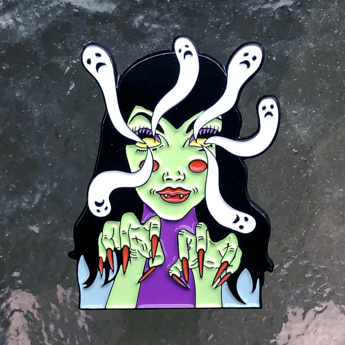 Lamia pin | Acid Nun