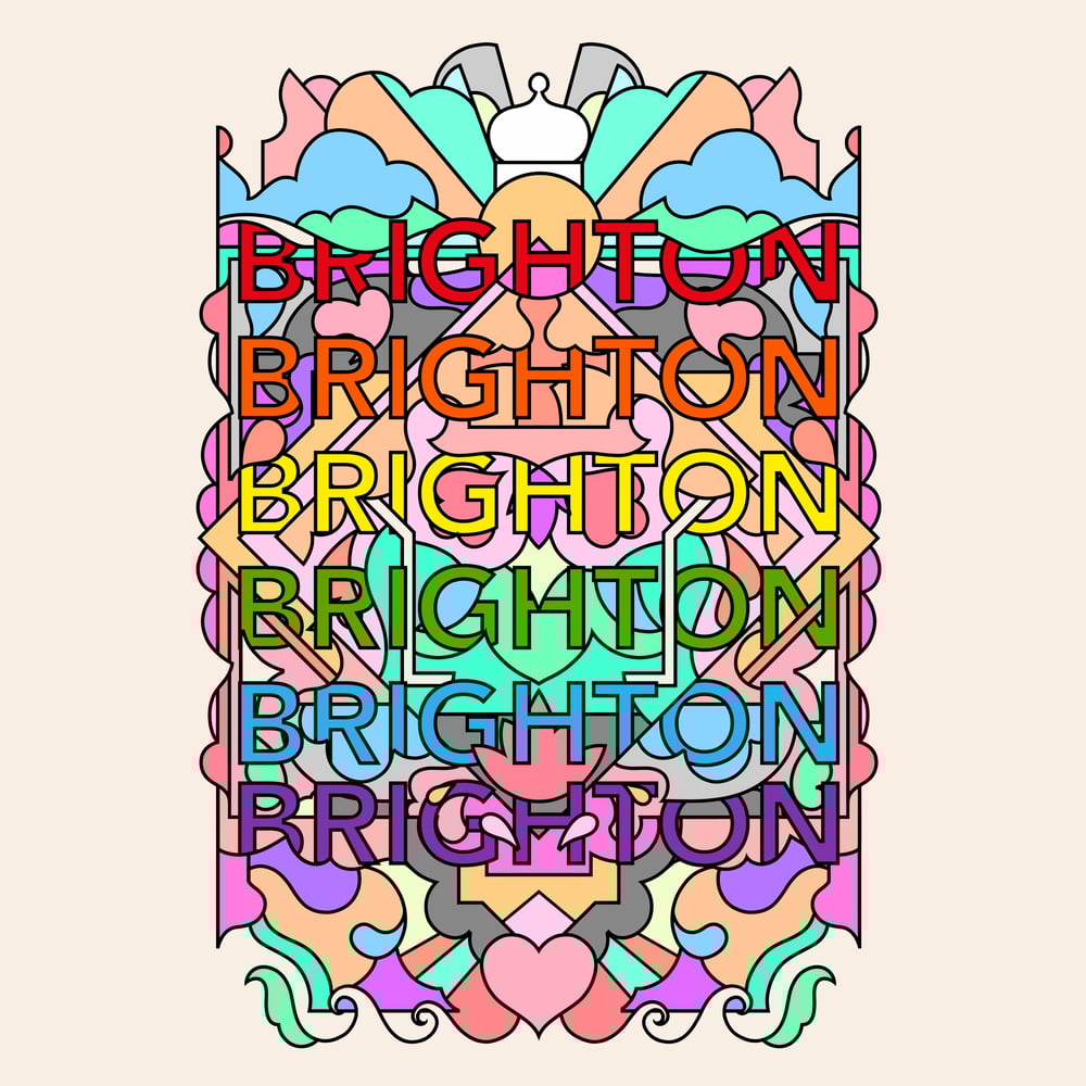 Brighton Rock - A3 Print 